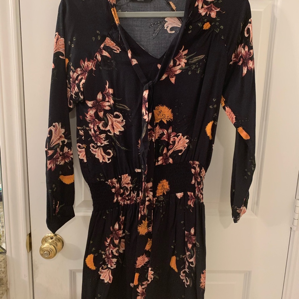 Floral dress in autumnal tones from Shopbop